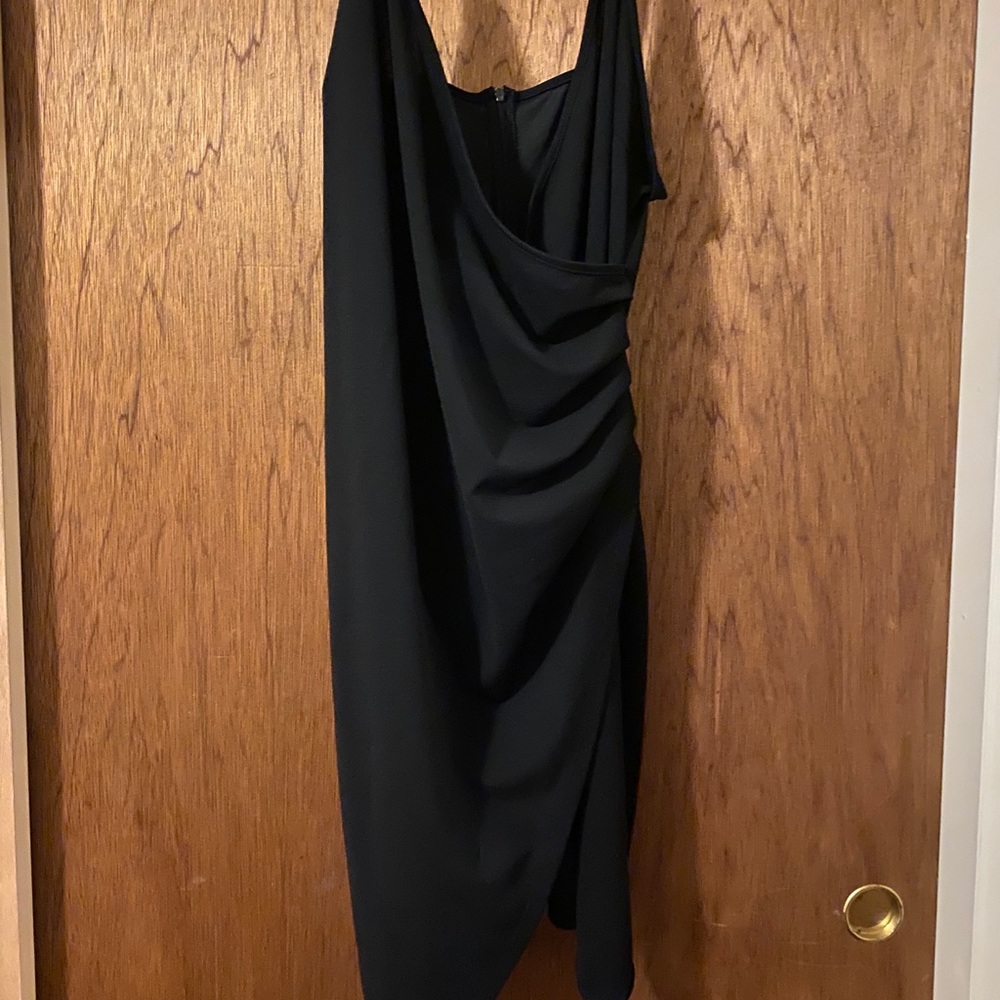 Black Asymmetrical Dress